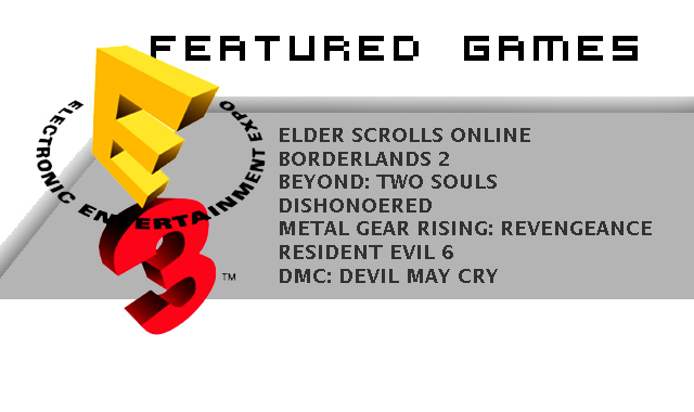 E3 2012: Featured&nbsp;Games